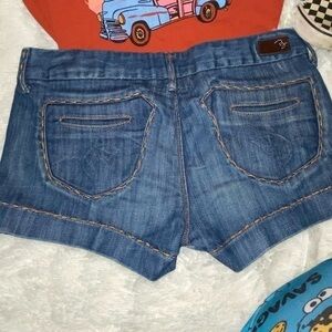 NEW BROWN LABEL LOW-RISE SHORTS